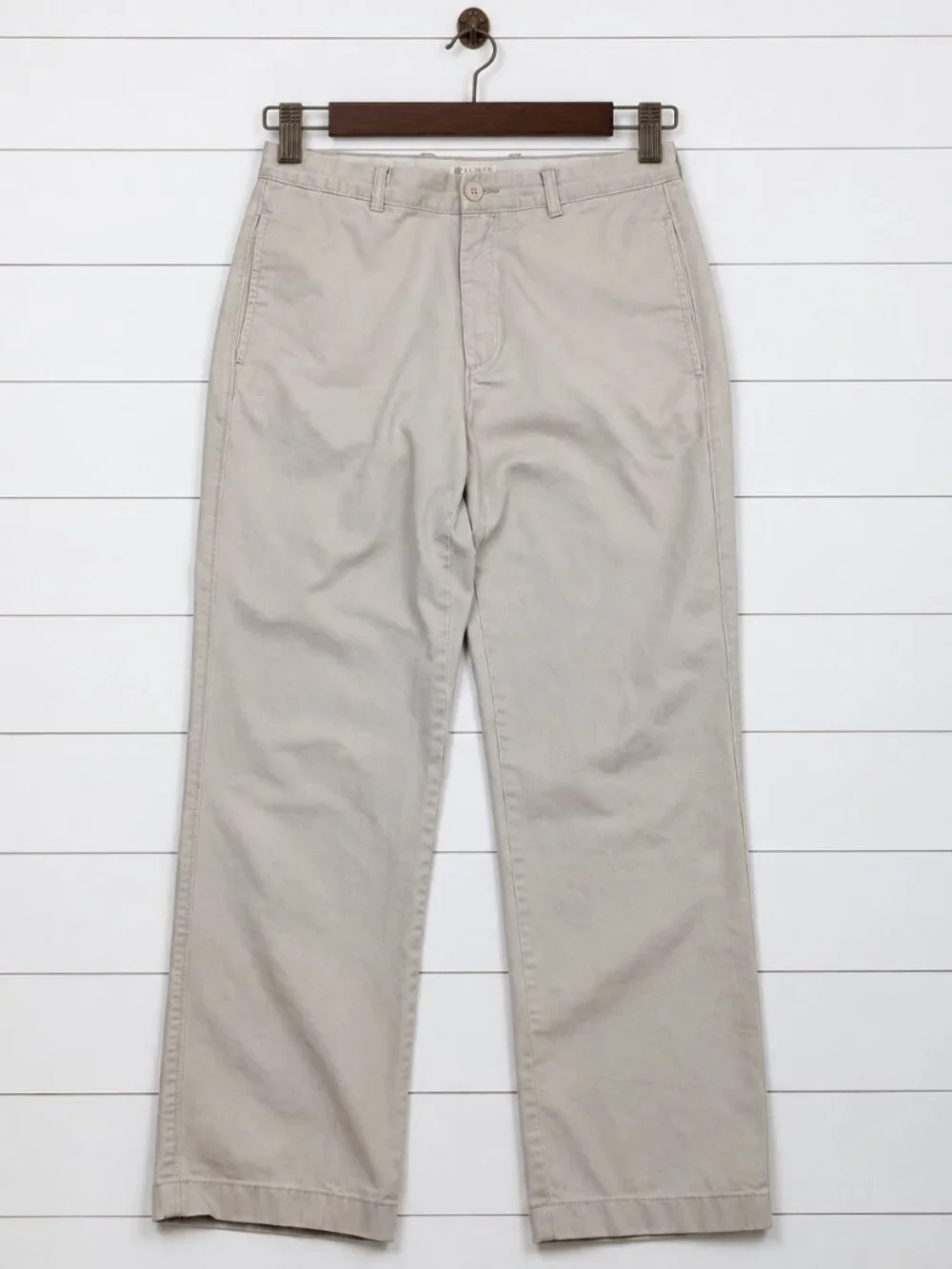 J.Crew Men’s Beige Classic Fit Chino Pants 32x34 Cotton Preppy